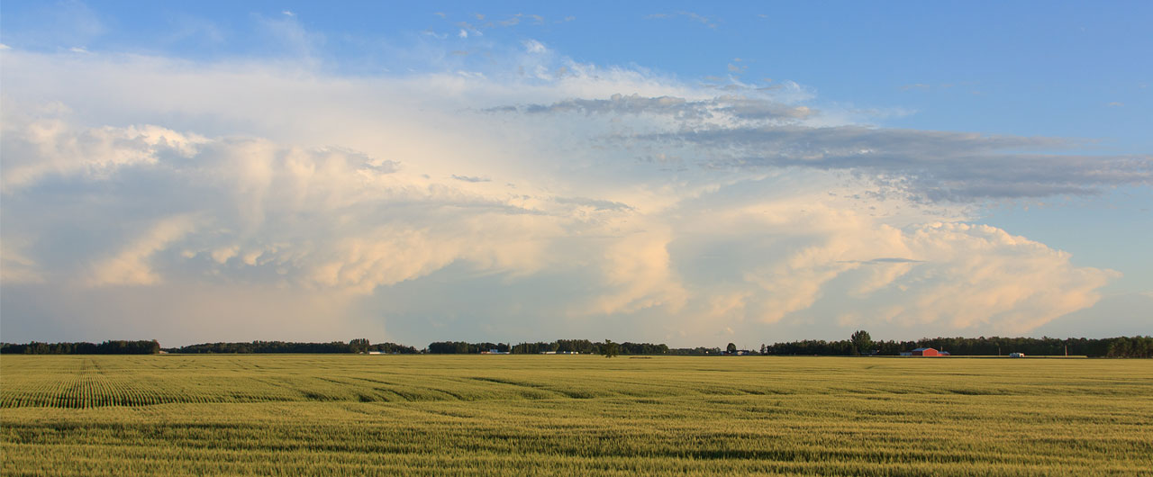 prairie clouds